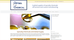 Desktop Screenshot of optimachem.com